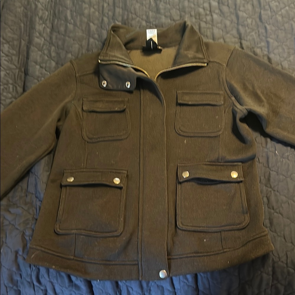Black Patagonia Jacket with Multiple Pockets